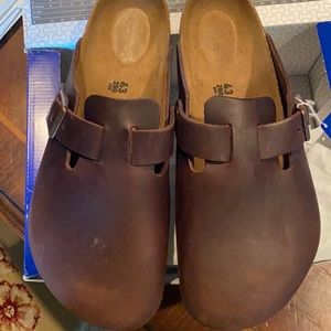 Birkenstock Boston Habana brown Mens Clogs 44 (11)
